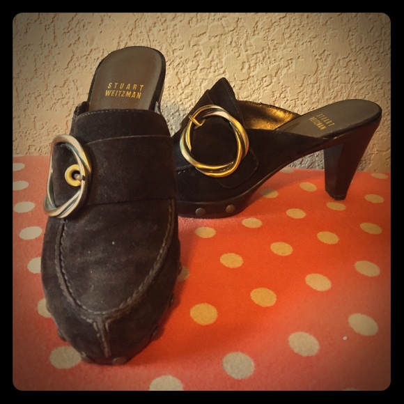 Stuart Weitzman clogs