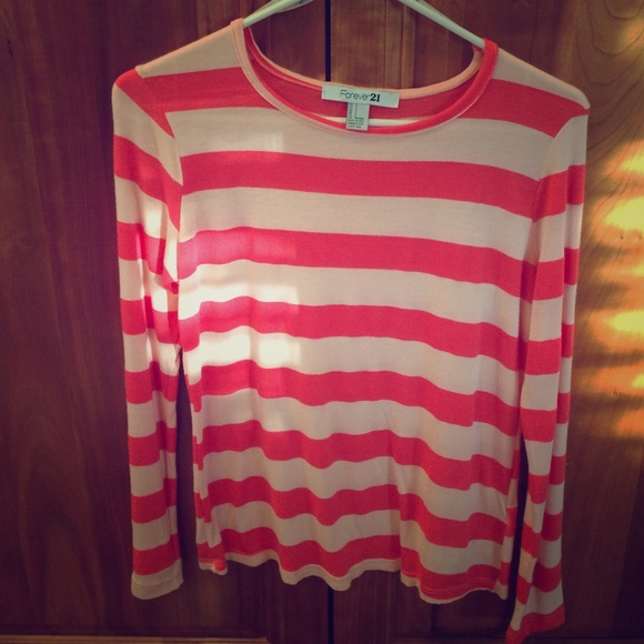 Soft long sleeve striped tee - Picture 1 of 1