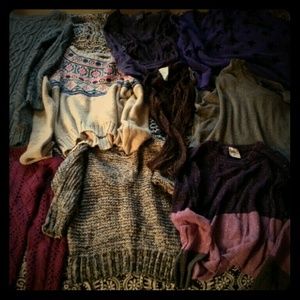 Lot of sweaters