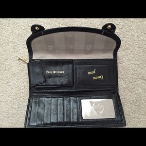 Juicy Couture Black Wallet!