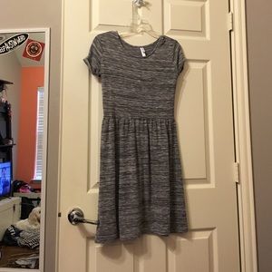 grey babydoll dress