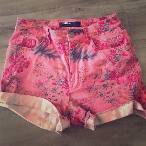 High waisted BDG shorts