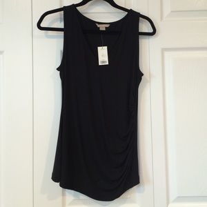Black small banana republic tank top. NEW