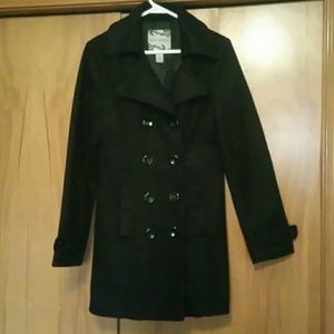 Beautiful black pea coat