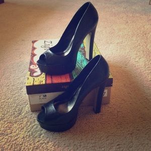 Peep Toe Platform