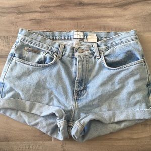 Vintage high waisted Calvin Klein shorts