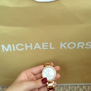 Michael Kors Parker Watch in Rose Gold