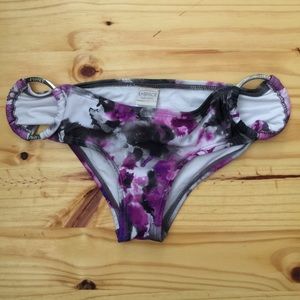 Lspace purple bikini bottoms size XS