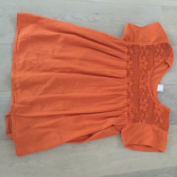 Orange cute tee