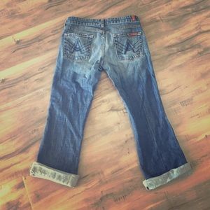 7 brand jean capris