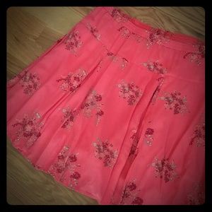 Old navy floral skirt