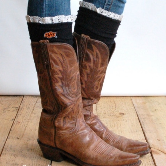 OSU Black Boot Socks