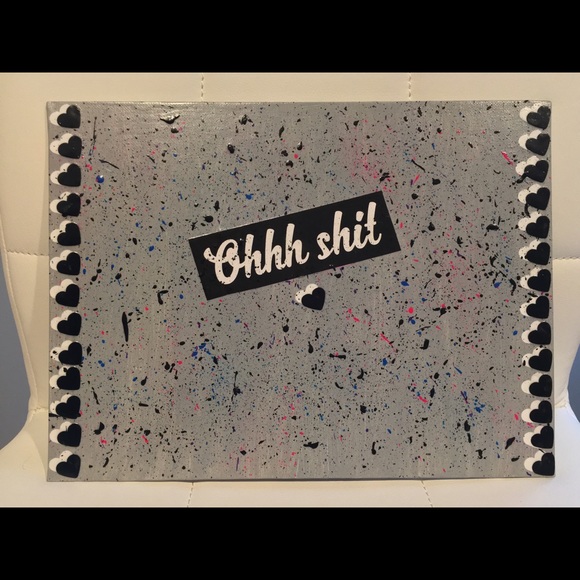 Hand painted one of a kind Art 🎨