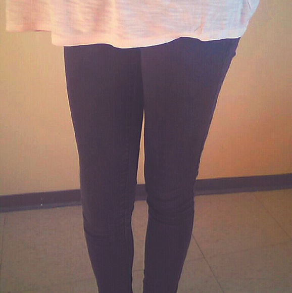Rue 21 faded black low-rise jeggings - Picture 1 of 4