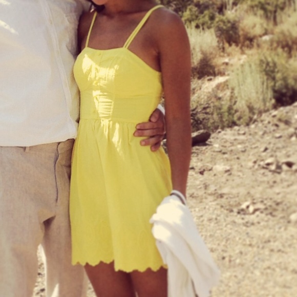 Xhilaration yellow dress.