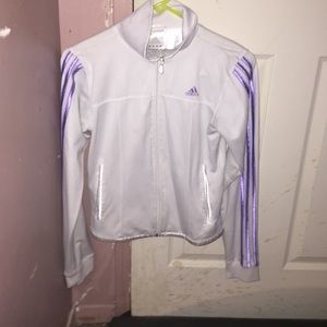 Zip up athletic sweater