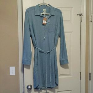Denim tunic dress