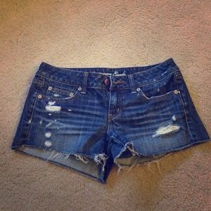 Cut Off Jean Shorts