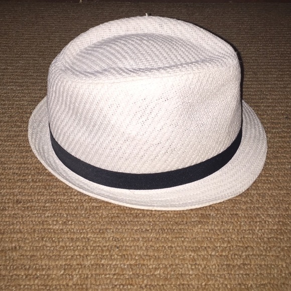 White Fedora Hat