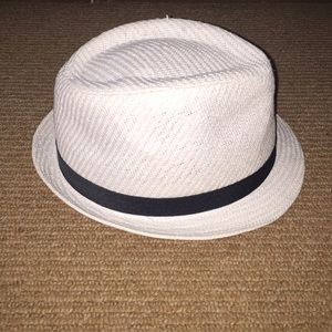 White Fedora Hat