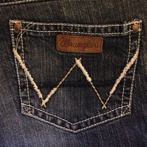 Wrangler Premium Patch Jeans- Size 7, Length 33