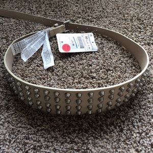 Studded ZARA belt