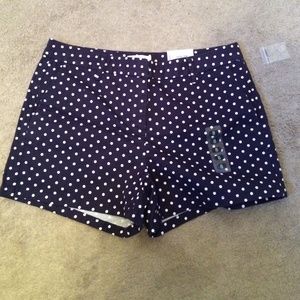 Elle Polka dot shorts NWT! Size 8