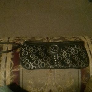 XOXO wristlet purse