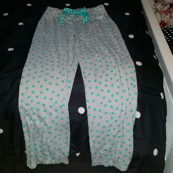 Polka dot pj pants