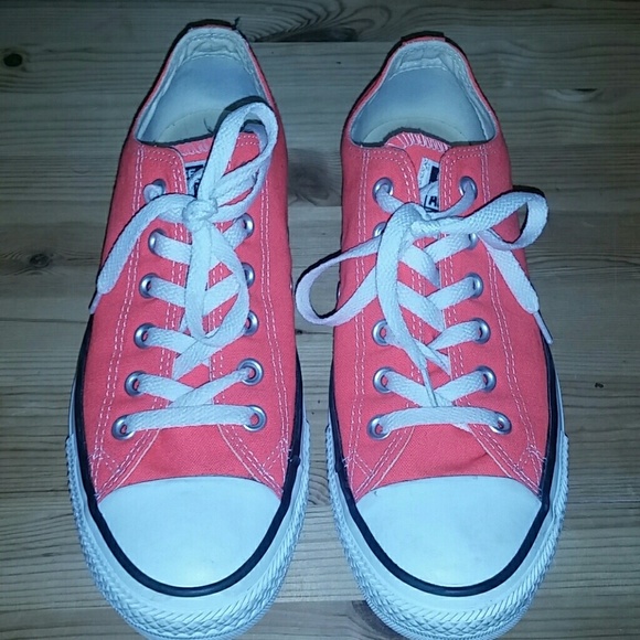 Orange Converse