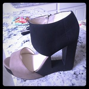 BCBG Two Tone Wedges!