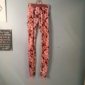 Charlotte Russe Floral leggings