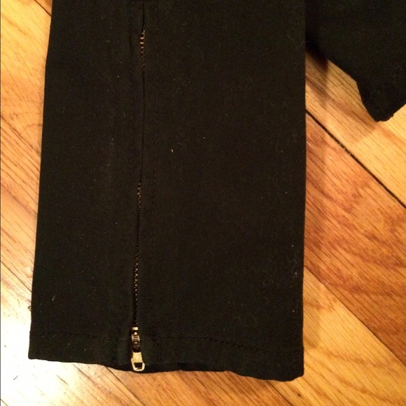 J Crew leather patch 5 pocket pants - Picture 3 of 4