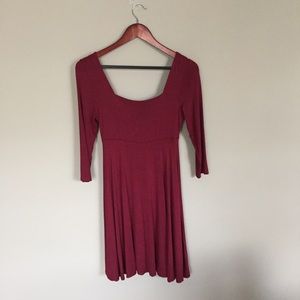 Soft Maroon dress