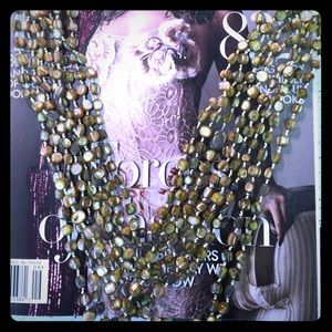🎈mother of pearl multi strands necklace