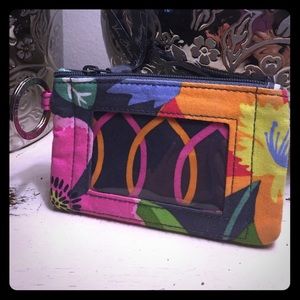 Vera Bradley zip Id case