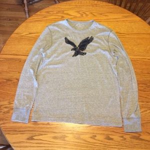 Men's American Eagle long sleeve tee. size large