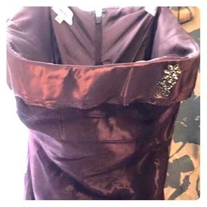 Vera Wang formal strapless