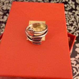 James Avery Arrow and Heart Ring