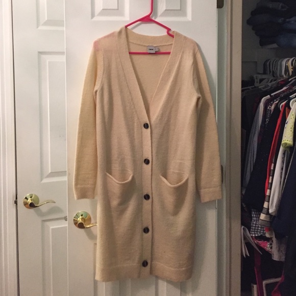 Asos long duster sweater cardigan