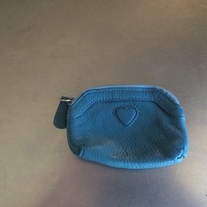 Brighton leather change purse.