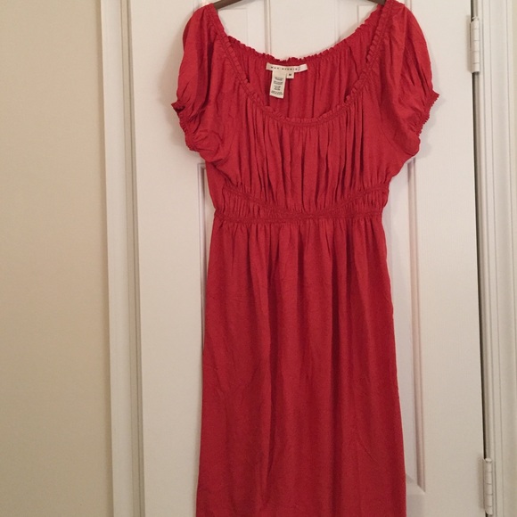Max Studio red/orange dress