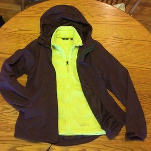 Eddie Bauer Women's 2 in 1 coat size small