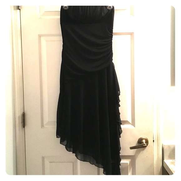 Black evening dress