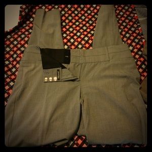 Gray slacks