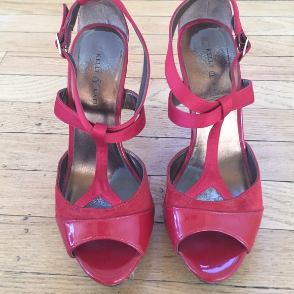 Kelly & Katie Shoes - Sexy red heels