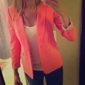 Pink blazer