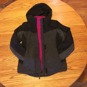 Women's Eddie Bauer 2-in-1 coat size small