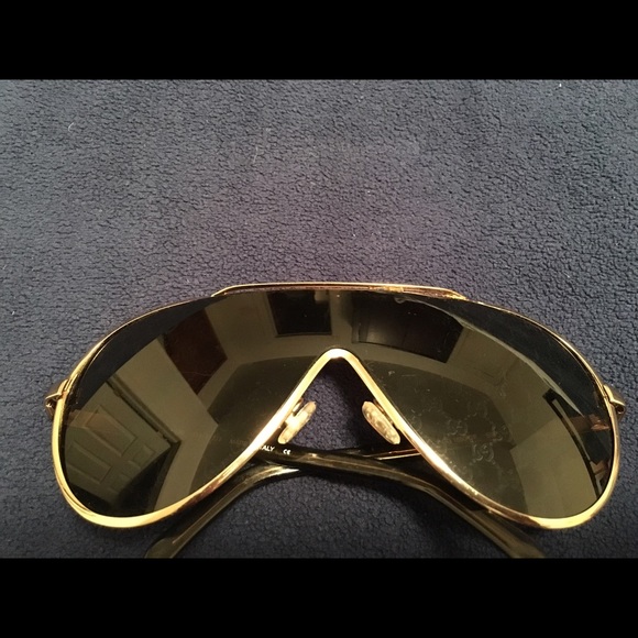 Gucci monogrammed aviator sunglasses