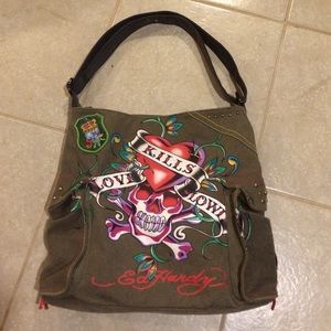 Ed Hardy tote bag